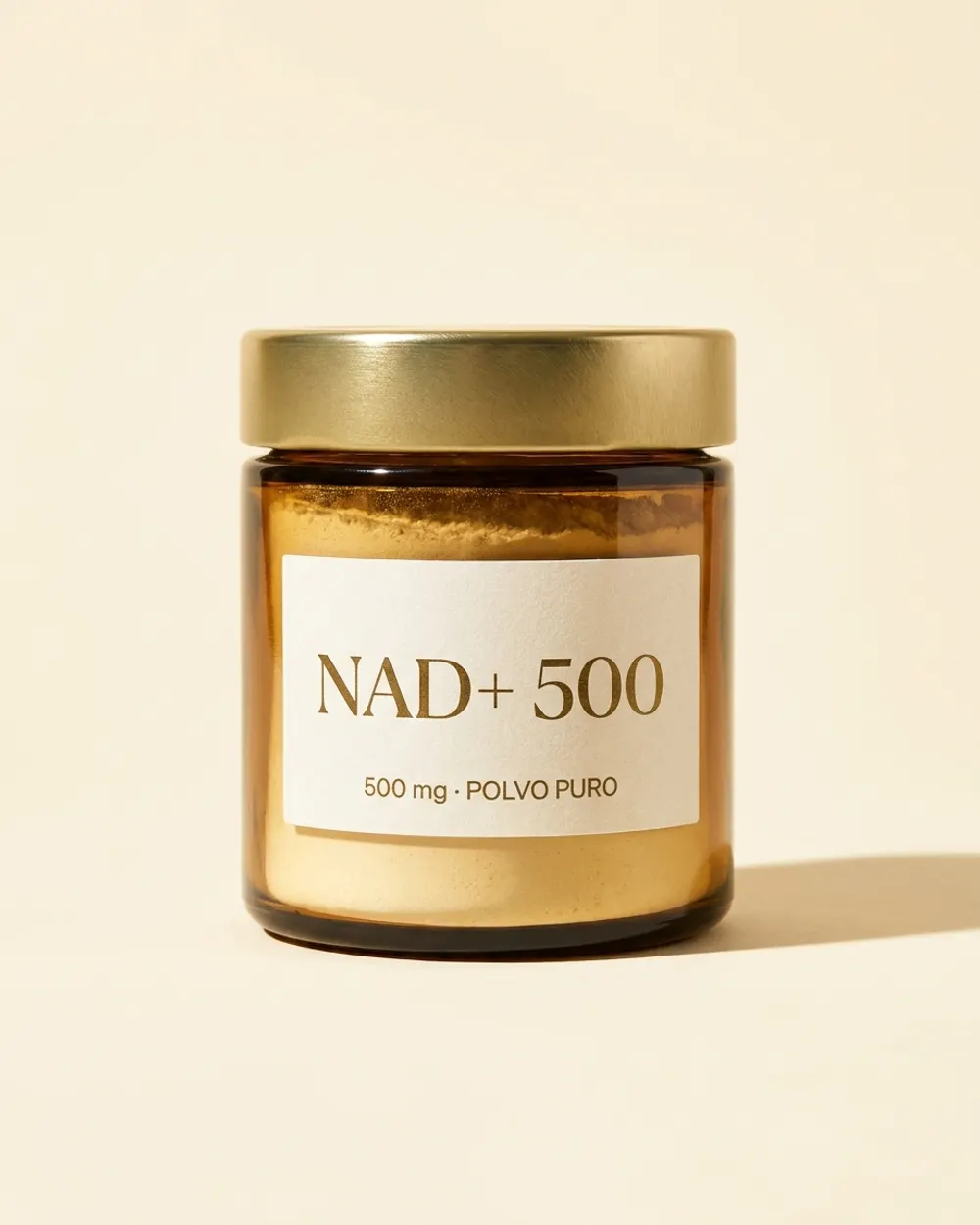 NAD⁺ 500 mg · complemento de longevidad